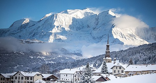 Combloux, Haute Savoie, French Alps
