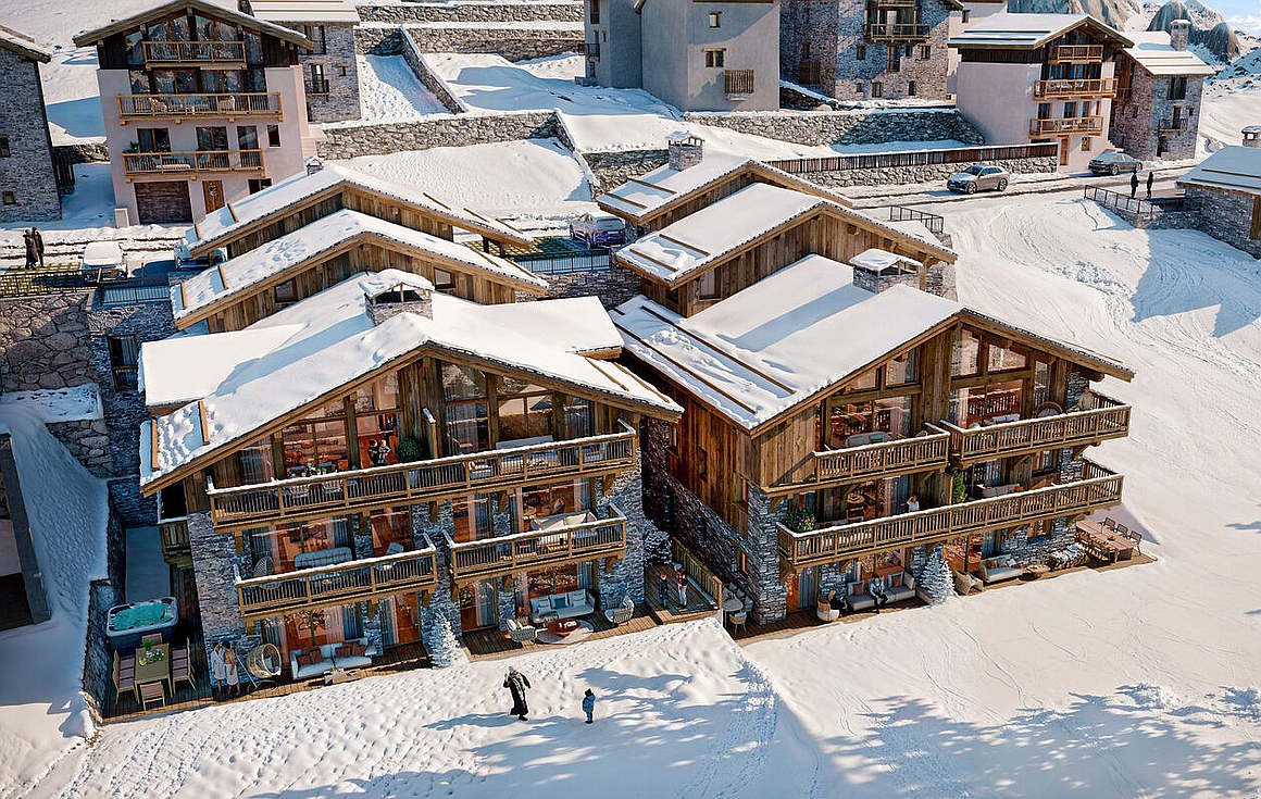 Brand new apartments for sale in St Martin de Belleville