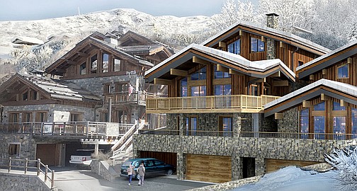 Saint Martin de Belleville, Savoie, Rhone Alpes