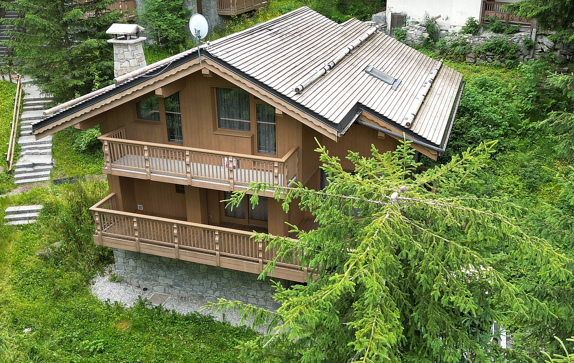 The chalet for sale in La Tania