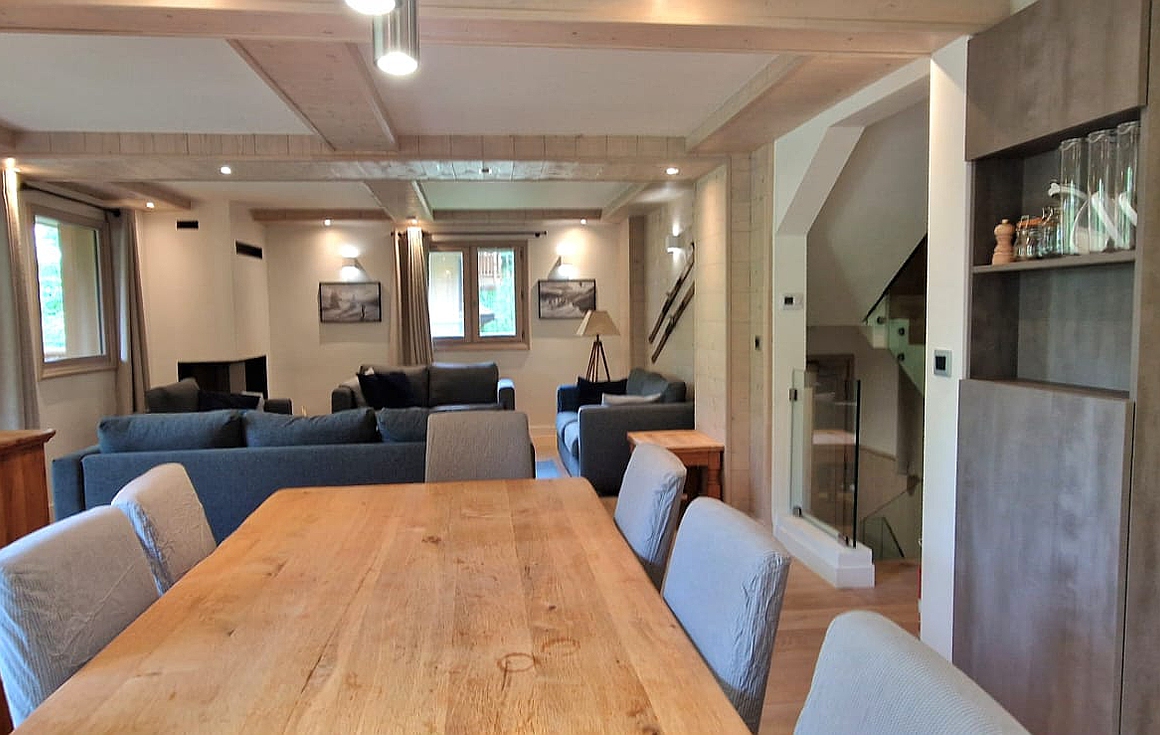 The chalet for sale in La Tania