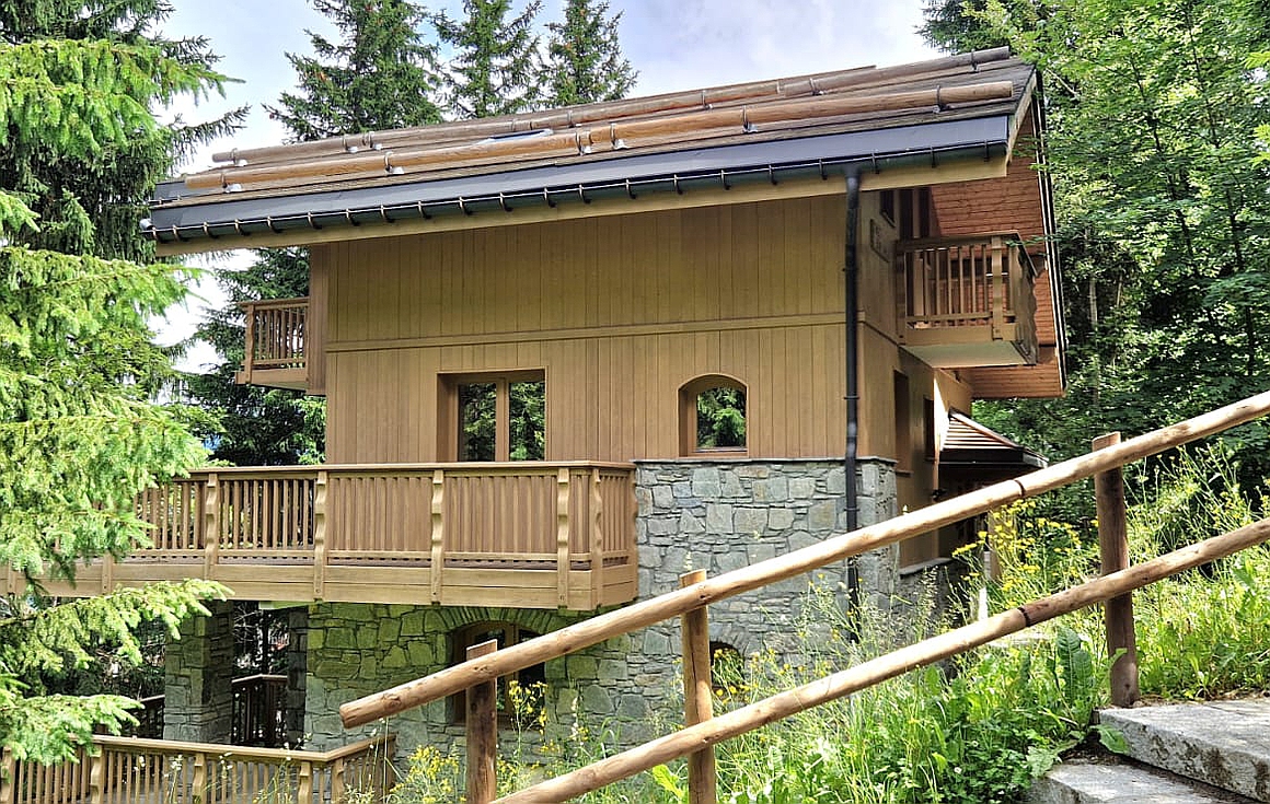 The chalet for sale in La Tania
