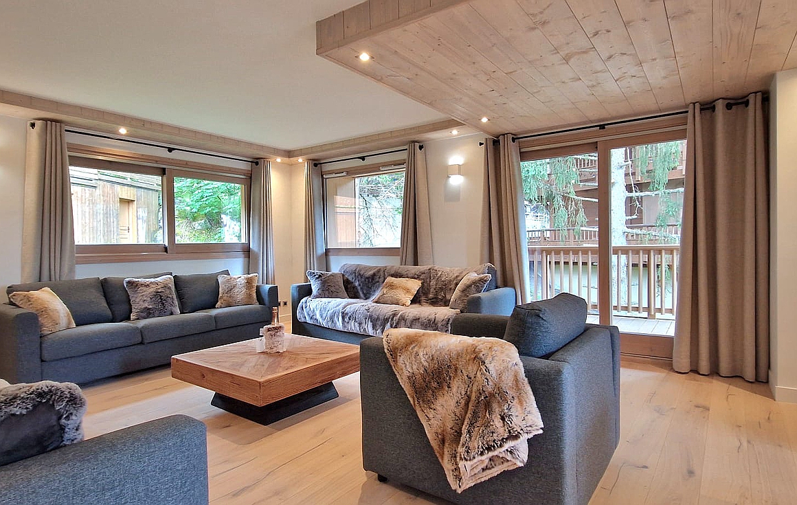 The chalets for sale in La Tania