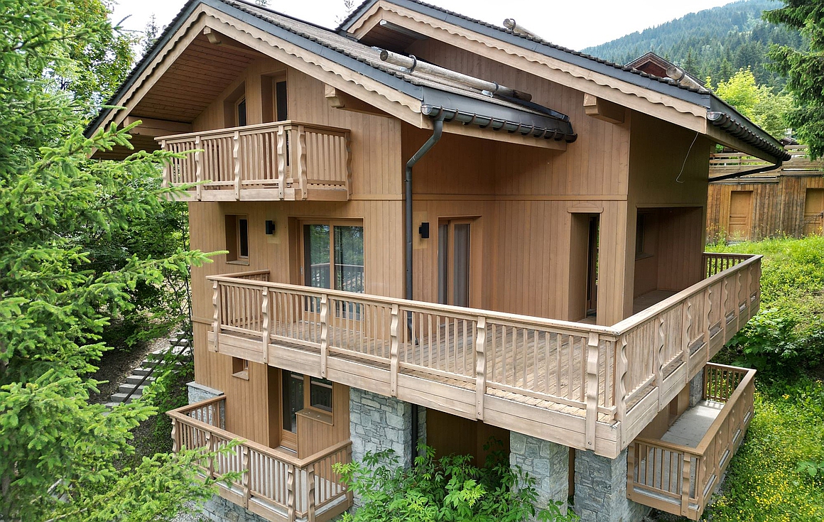 The chalet for sale in La Tania