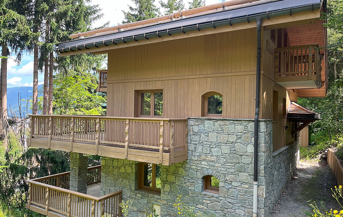 The chalet for sale in La Tania