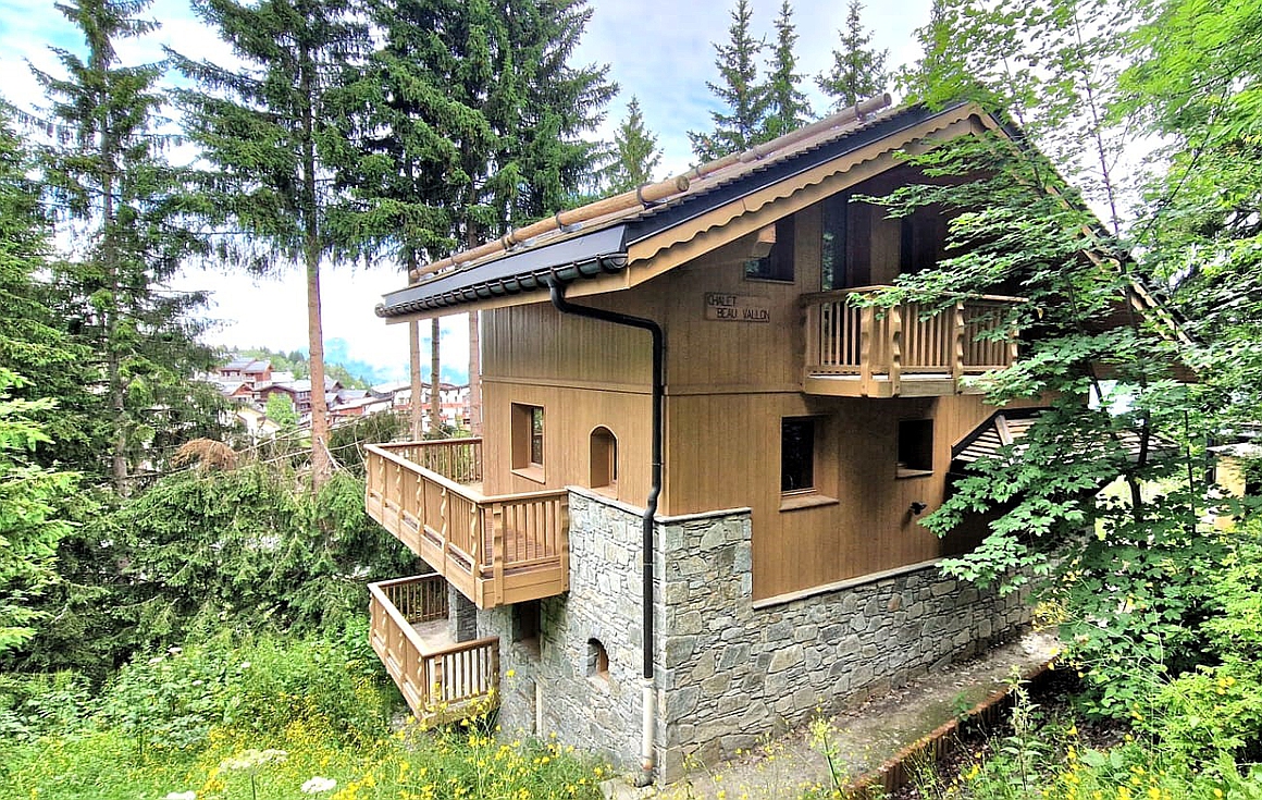 The chalet for sale in La Tania