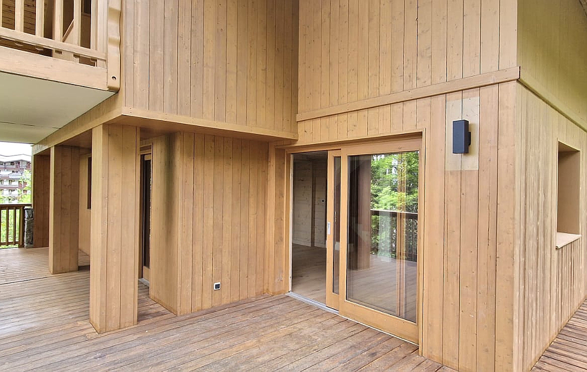 The chalets for sale in La Tania