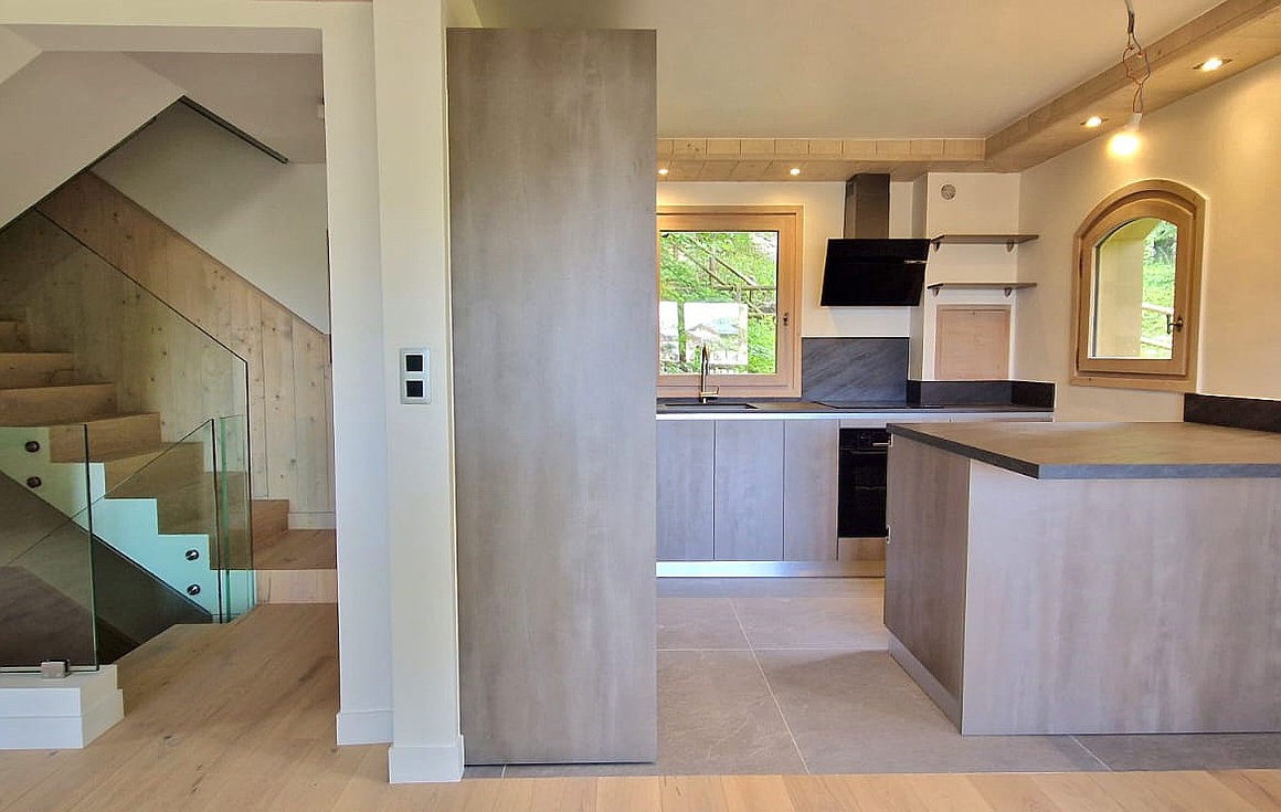 The chalet for sale in La Tania