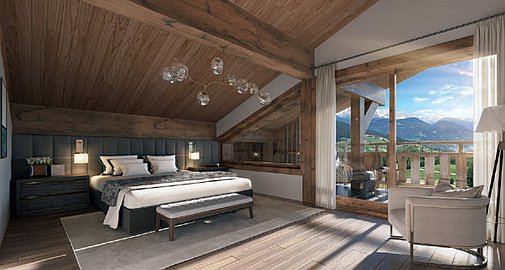 The chalet for sale in Praz sur Arly