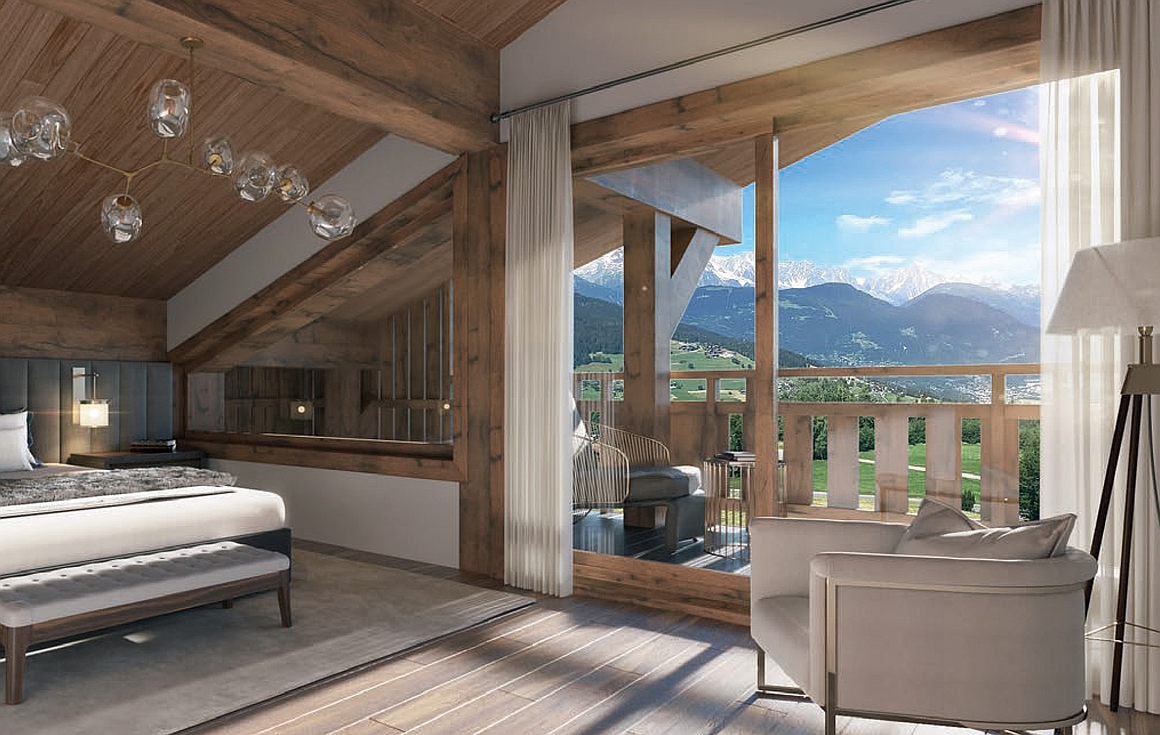 The chalets for sale in Les Gets