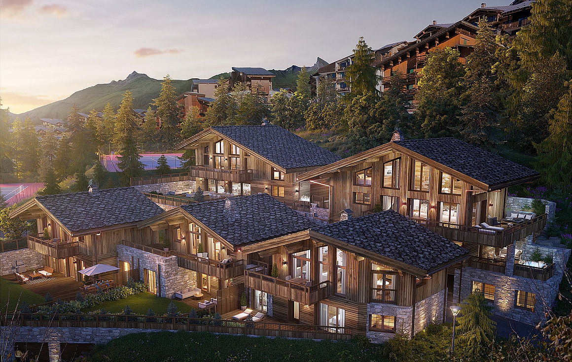 The chalet for sale in a Rosière 