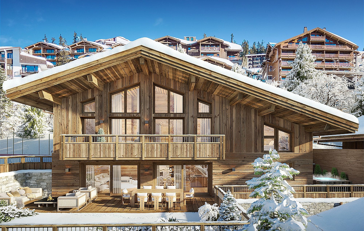 The chalet for sale in a Rosière