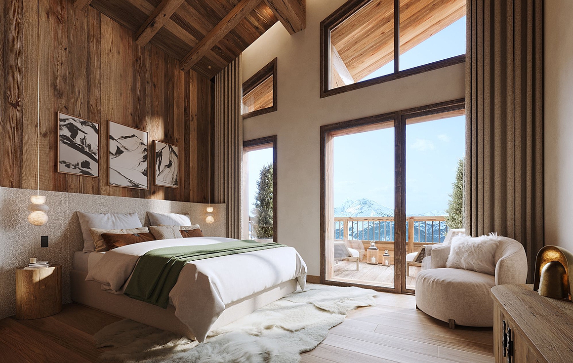 The chalet for sale in a Rosière