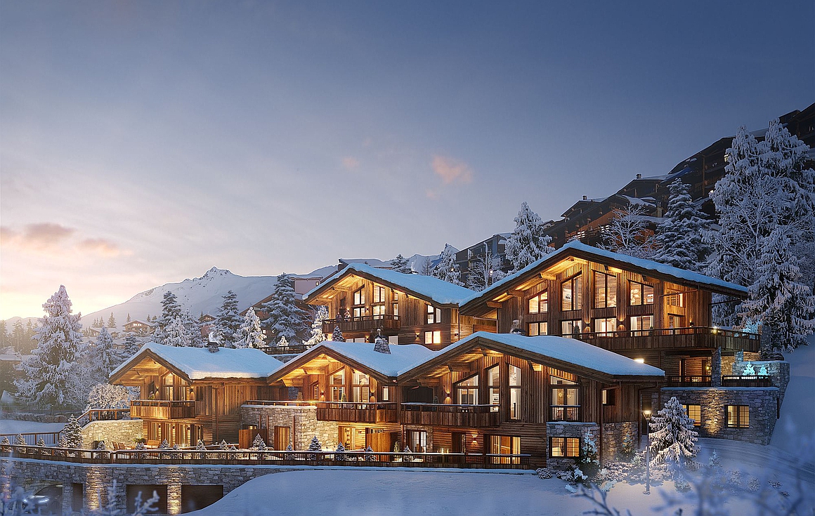 The chalet for sale in a Rosière