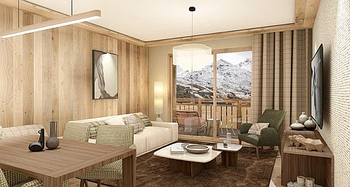 La Tania, Savoie, Rhone Alps