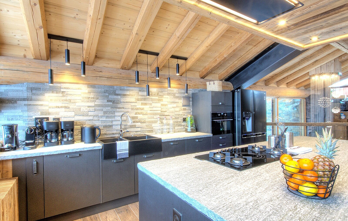 The chalet for sale in La Plagne