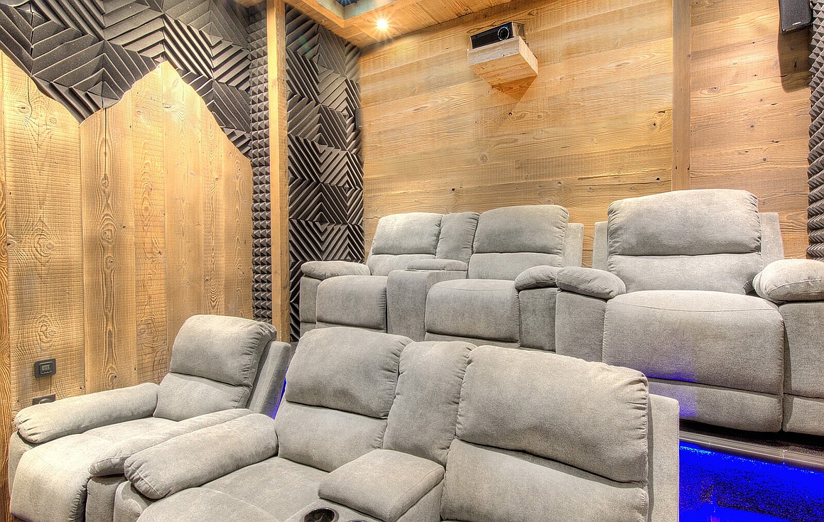 The chalet for sale in La Plagne