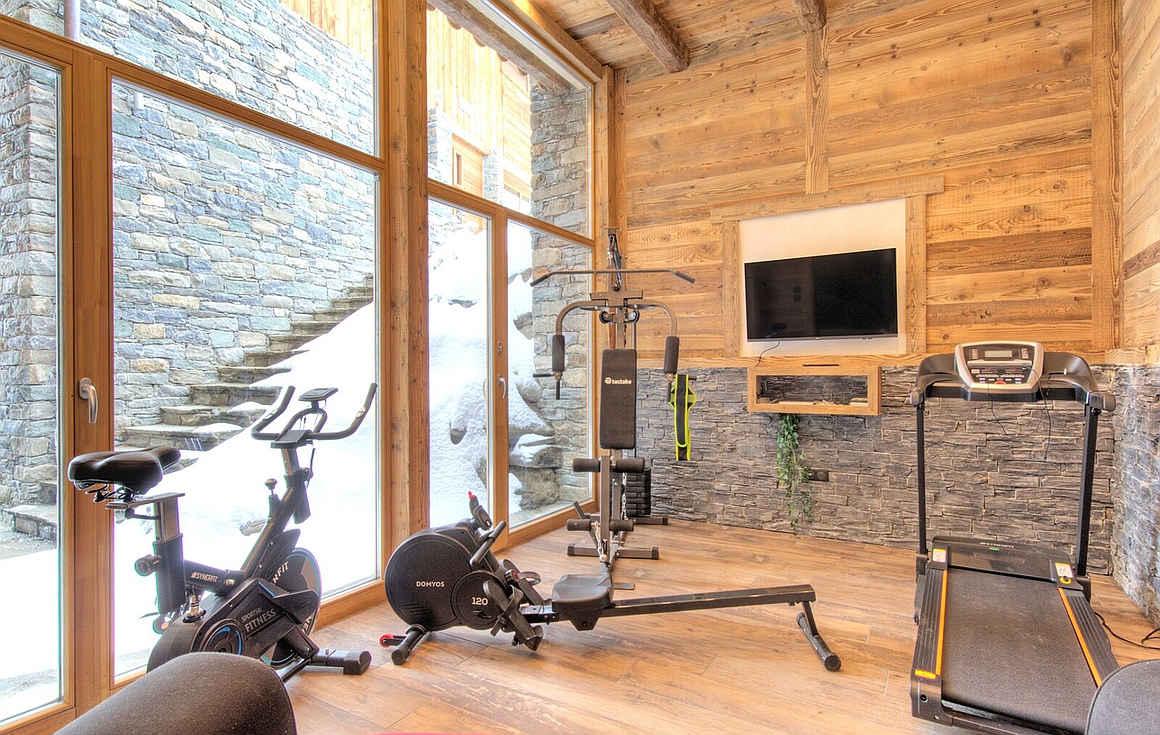 The chalet for sale in La Plagne