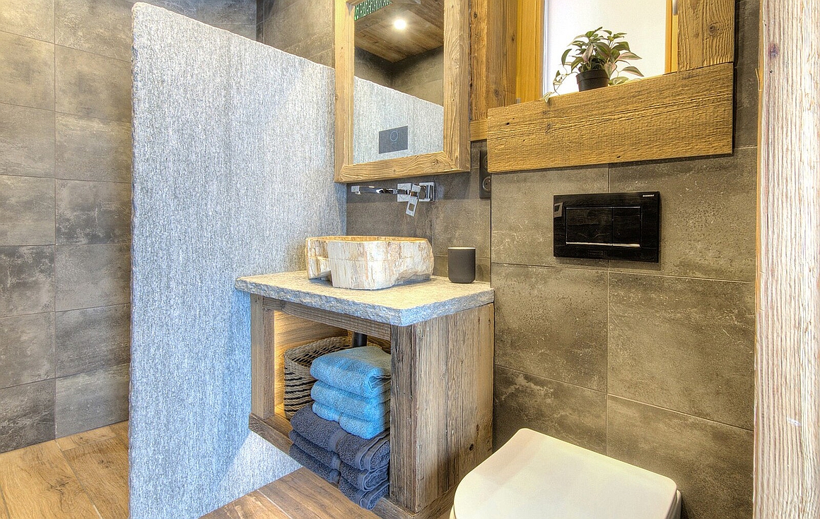 The chalet for sale in La Plagne