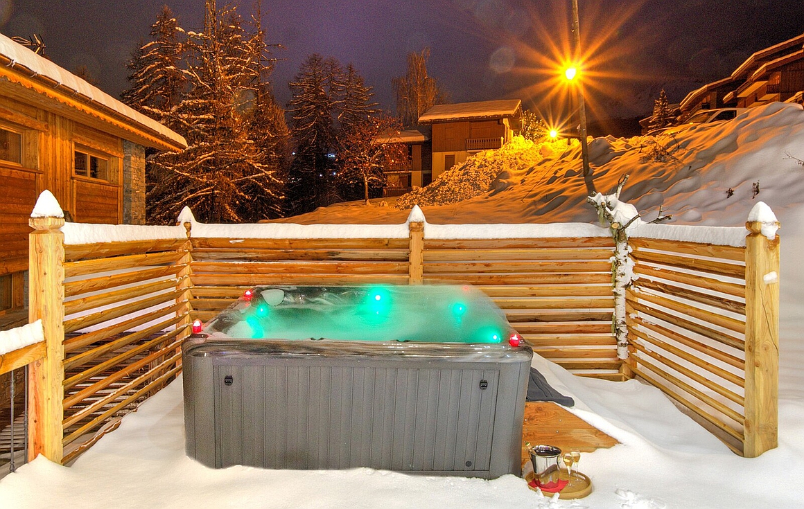 The chalet for sale in La Plagne