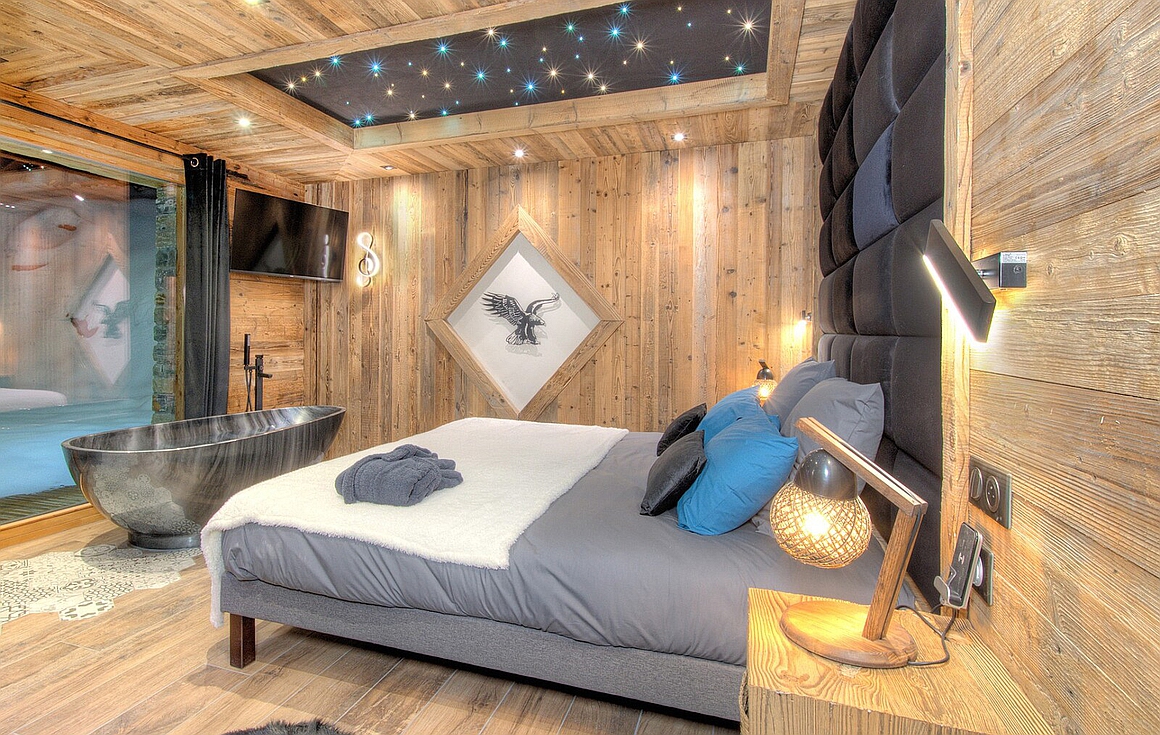 The chalet for sale in La Plagne