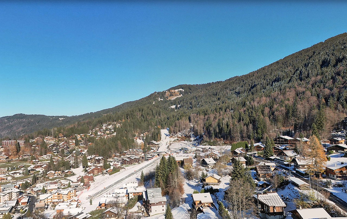 The brand new apartments for sale in Les Carroz