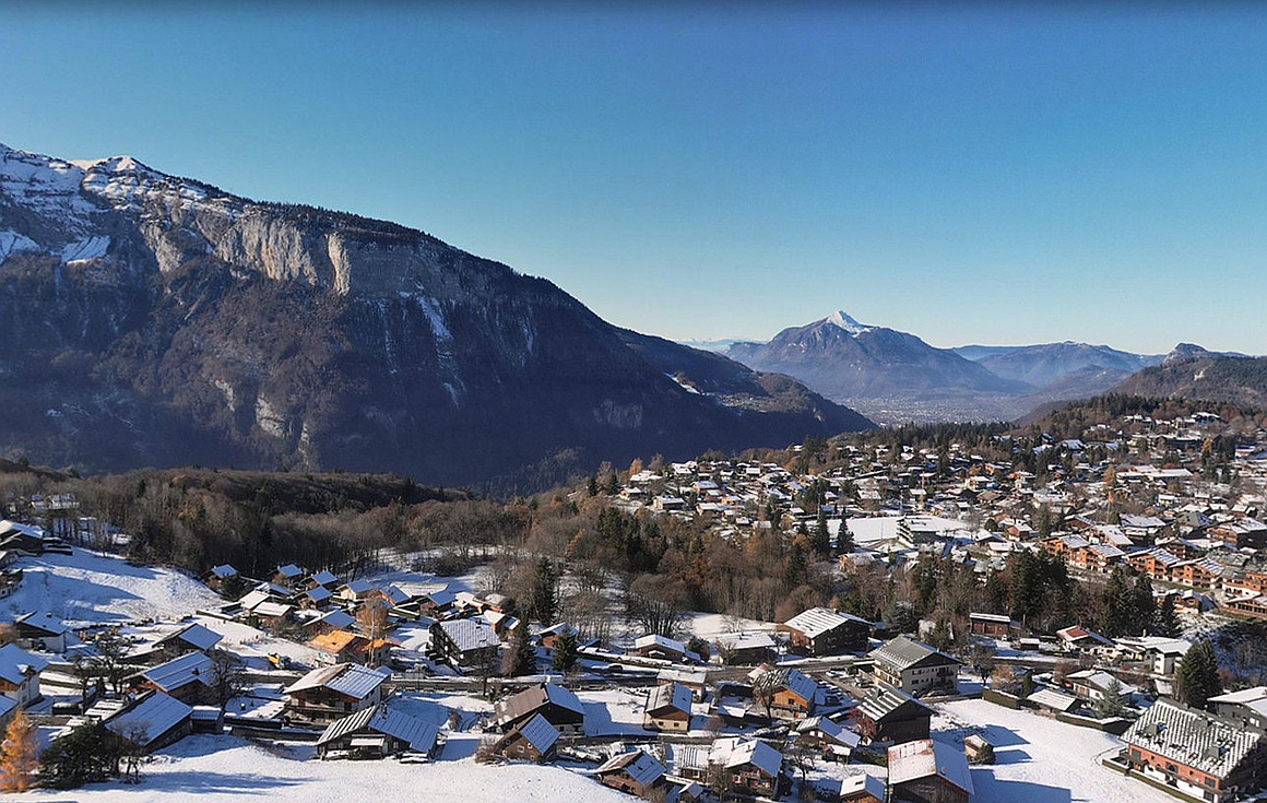 The brand new apartments for sale in Les Carroz