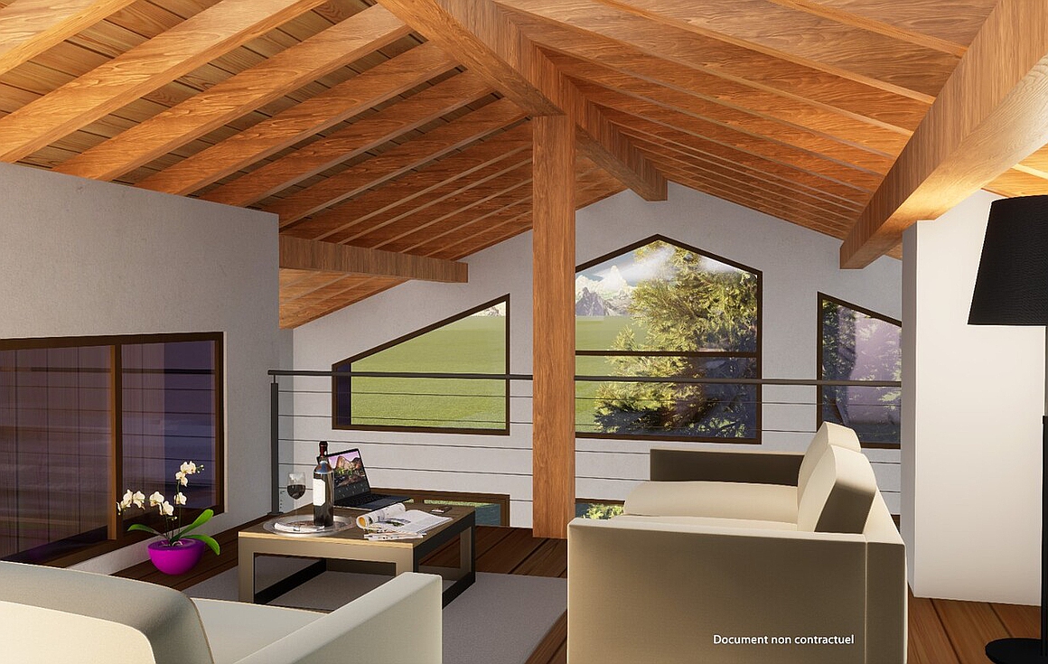 The chalet for sale in Chamonix