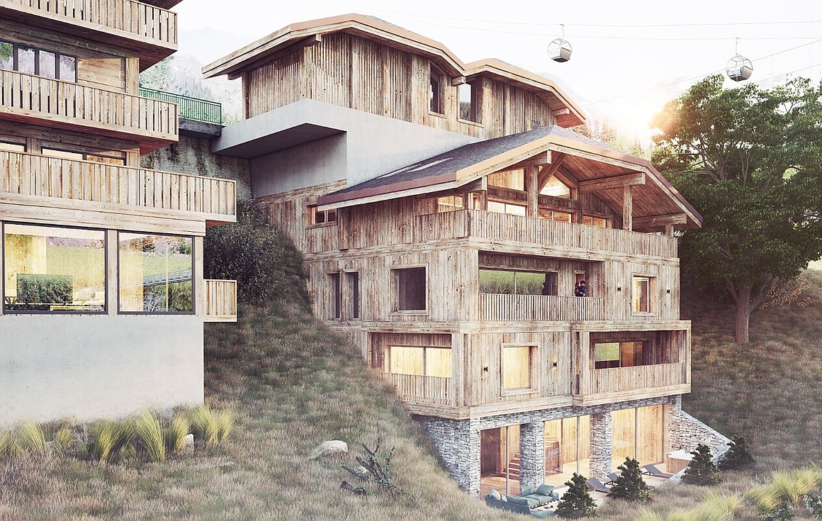 The chalet for sale in Morzine