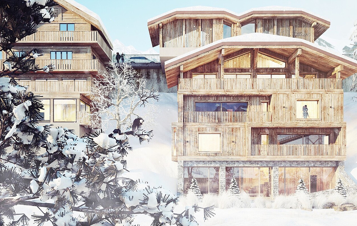 	 The chalet for sale in Morzine