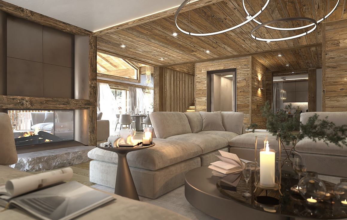 The chalet for sale in Morzine