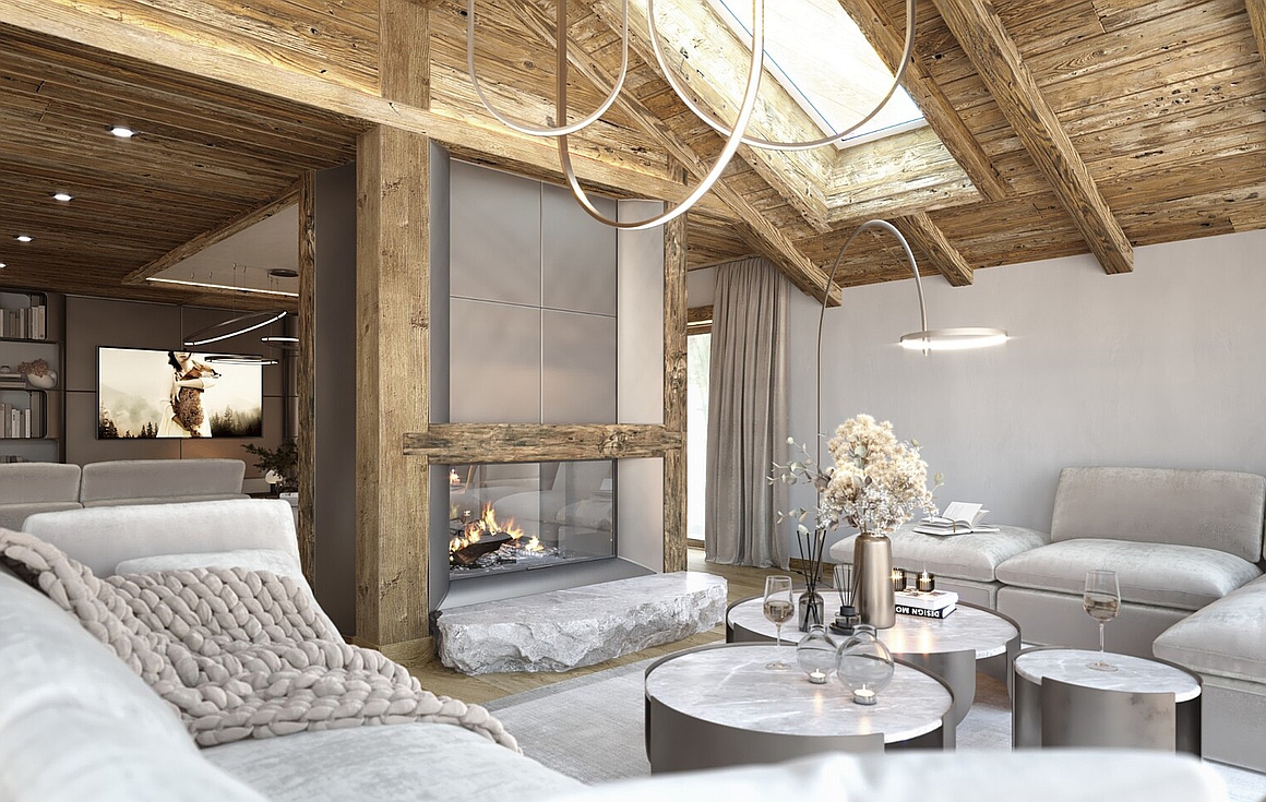 The chalet for sale in Morzine