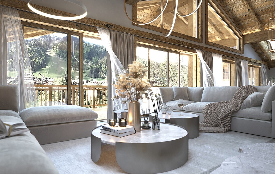 The chalet for sale in Morzine