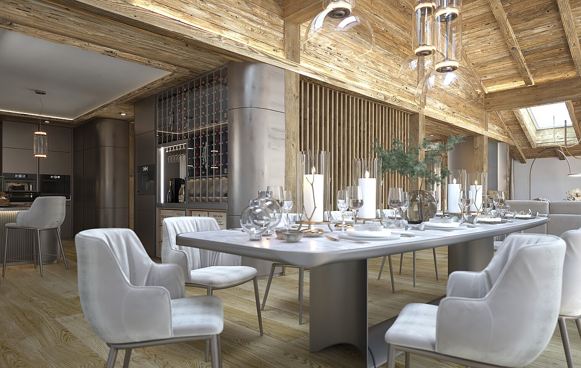 The chalet for sale in Morzine