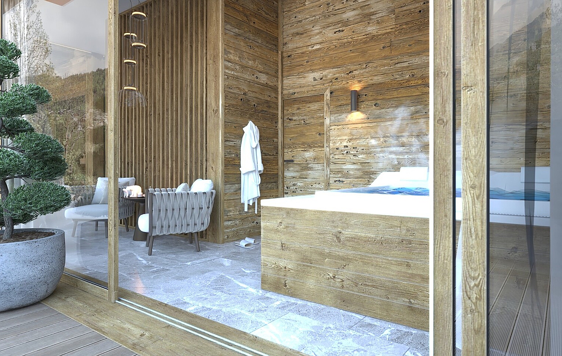 The chalet for sale in Morzine