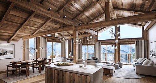 Saint Martin de Belleville, Savoie, Rhone Alpes