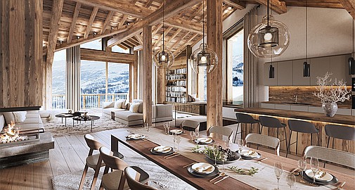 Saint Martin de Belleville, Savoie, Rhone Alpes