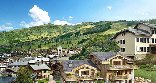 Saint Martin de Belleville, Savoie, Rhone Alpes