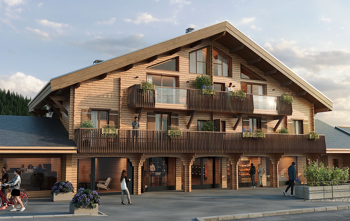 Brand new apartments for sale in Chatel