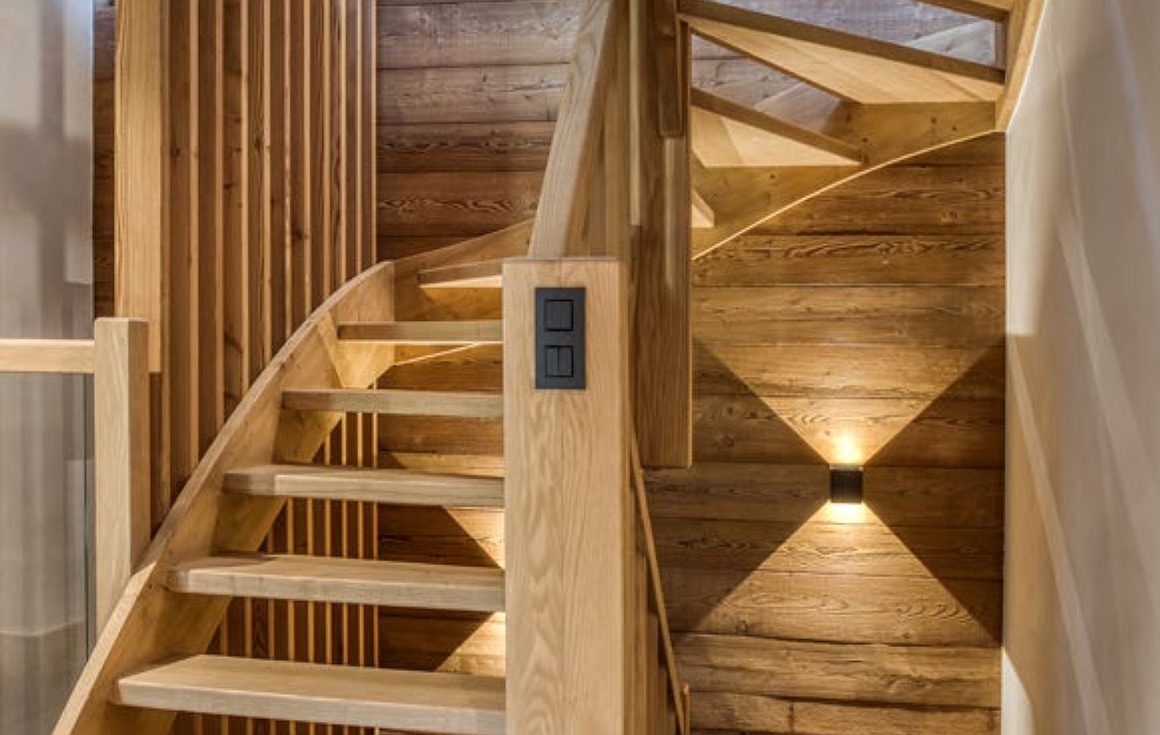 Wood paneling interior