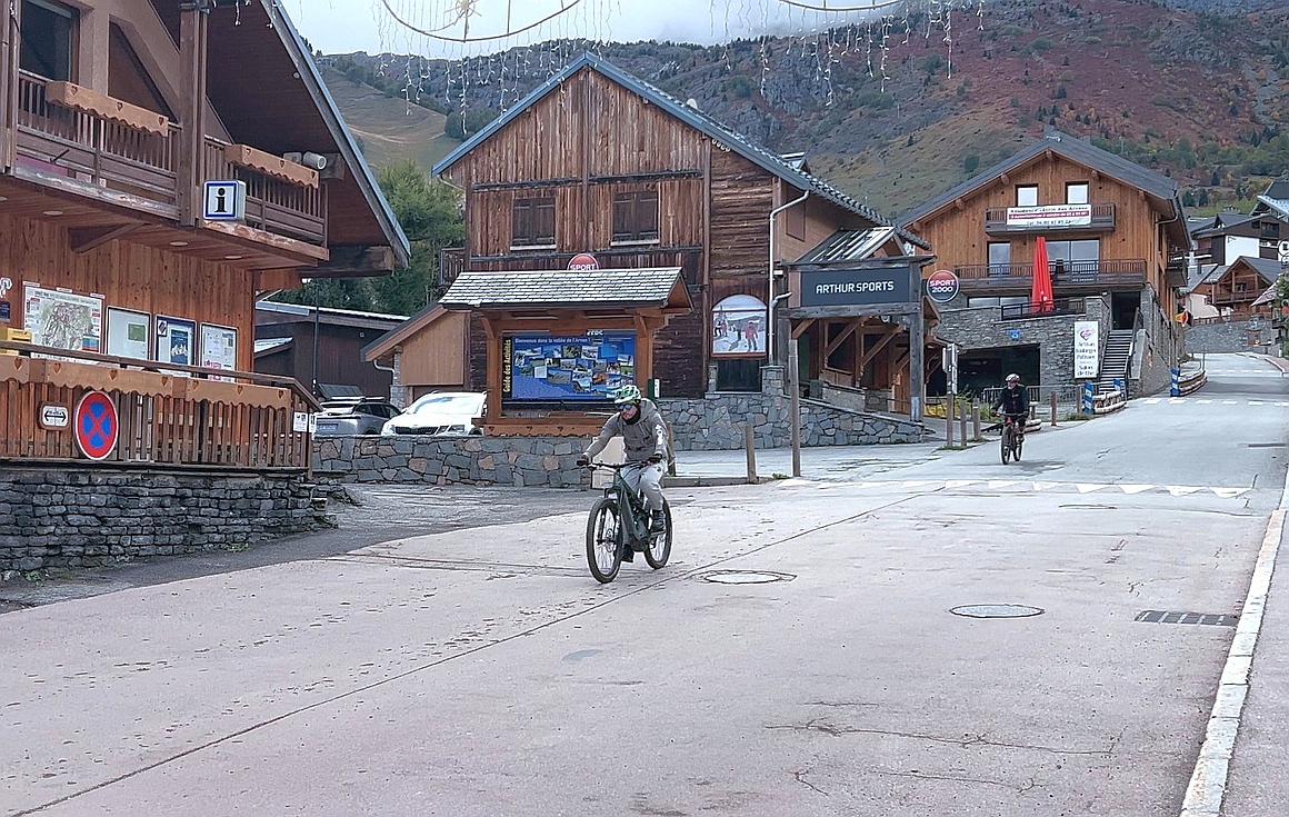 The resort of La Toussuire