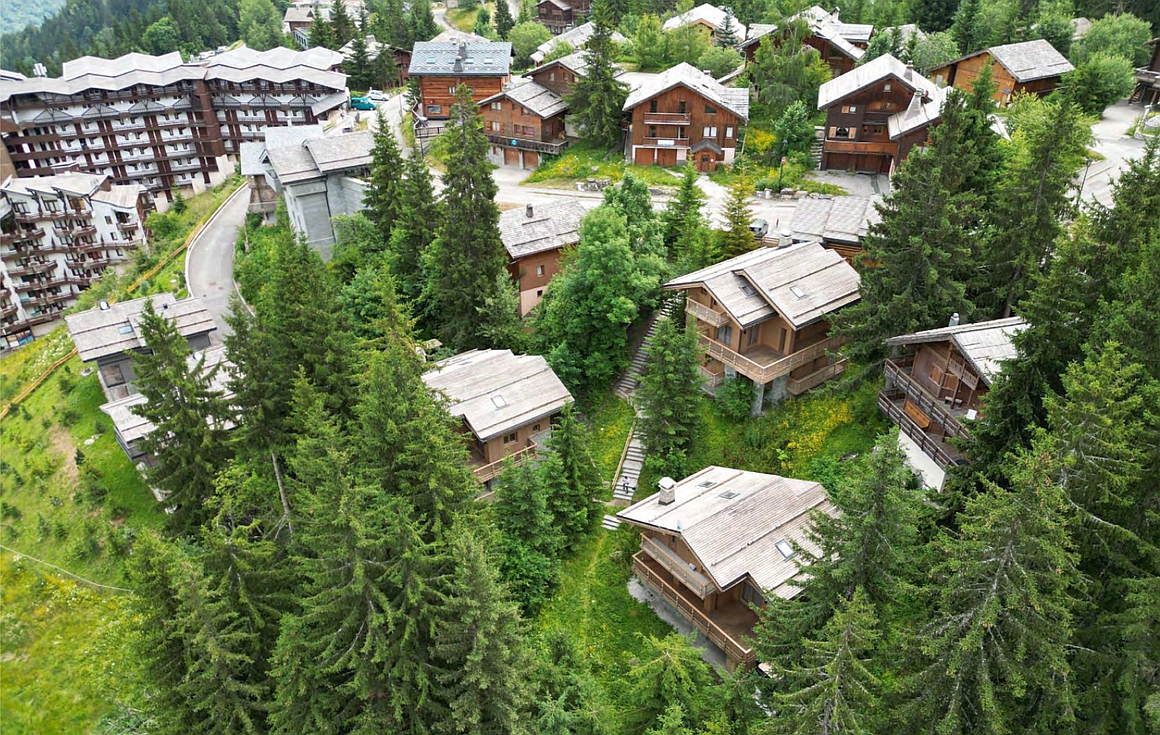 The chalet for sale in La Tania