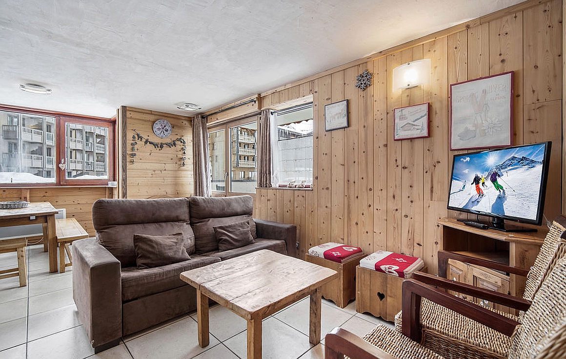 The apartment for sale in Val Thorens