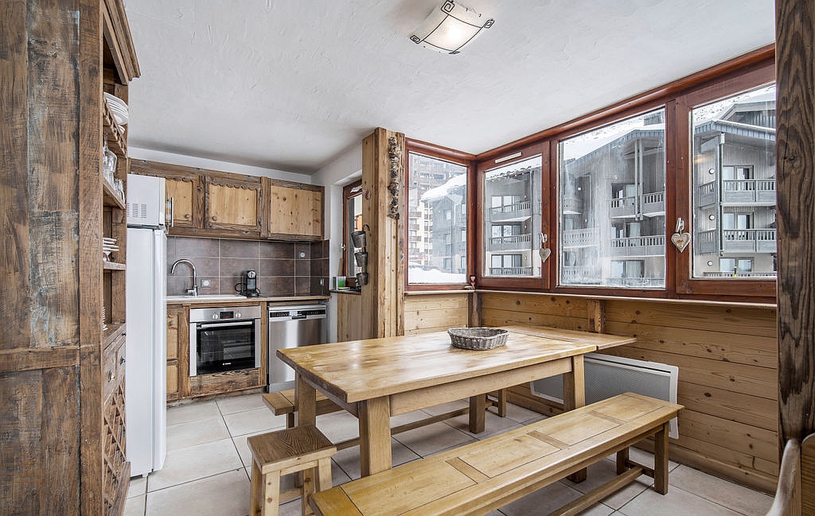 The apartment for sale in Val Thorens