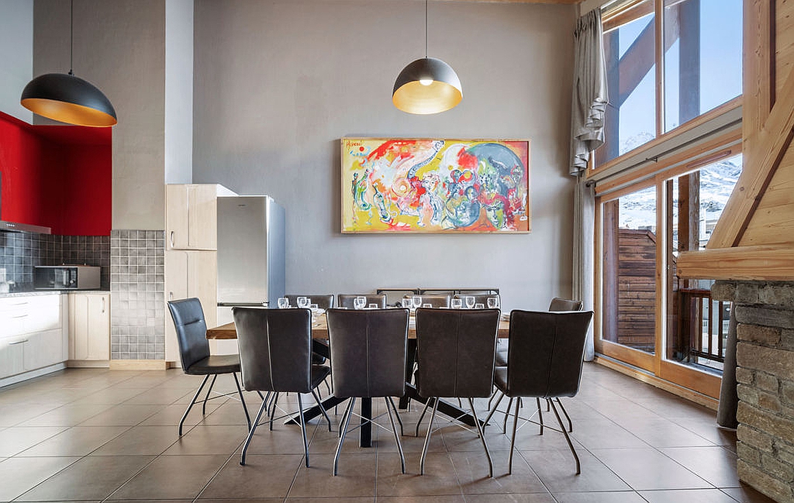 The apartment for sale in Val Thorens