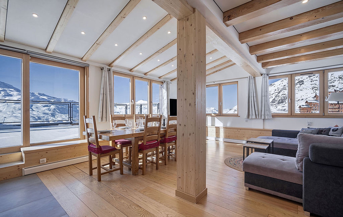 The apartment for sale in Val Thorens