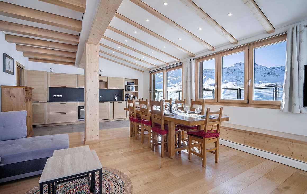 The apartment for sale in Val Thorens