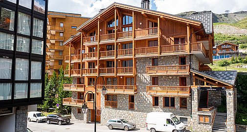 The apartment for sale in Val Thorens