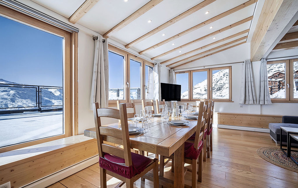 The apartment for sale in Val Thorens