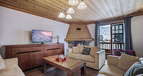 The apartment for sale in Val Thorens